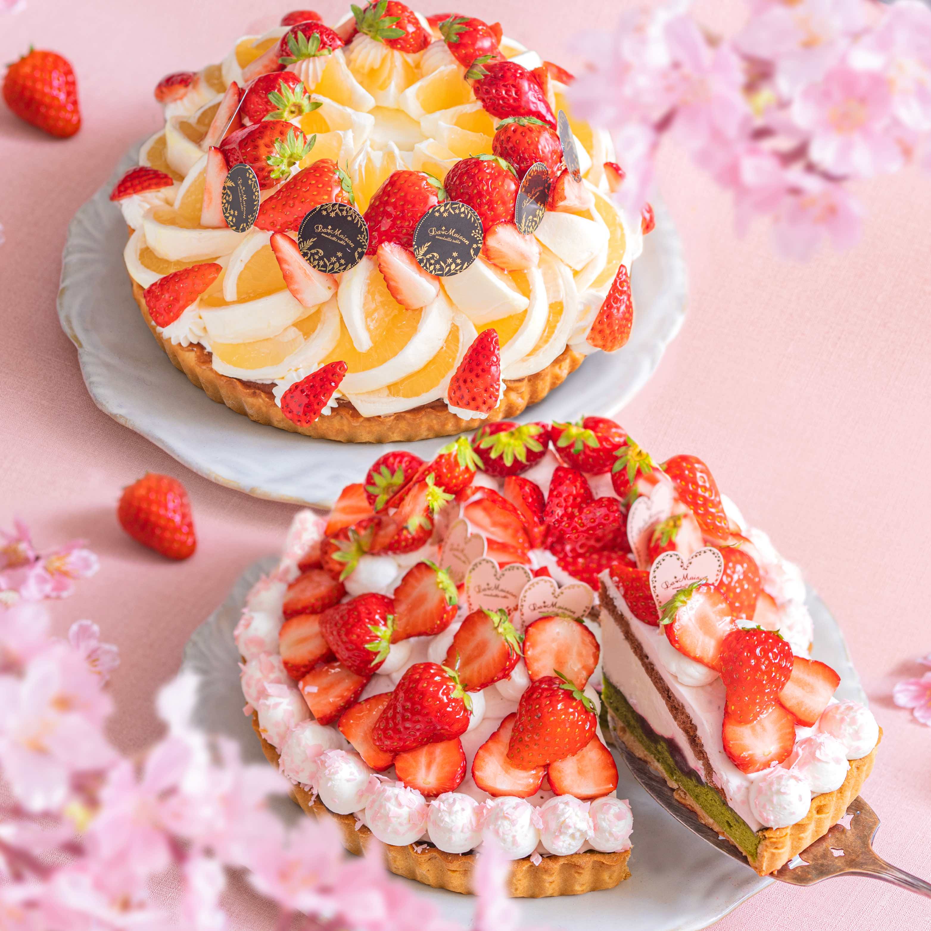 さくら、さく、らめぞん　4月は春らしいタルトで　【タルトチケットもらえる！】
