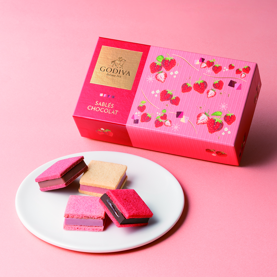 サブレショコラ ストロベリー アソートメント